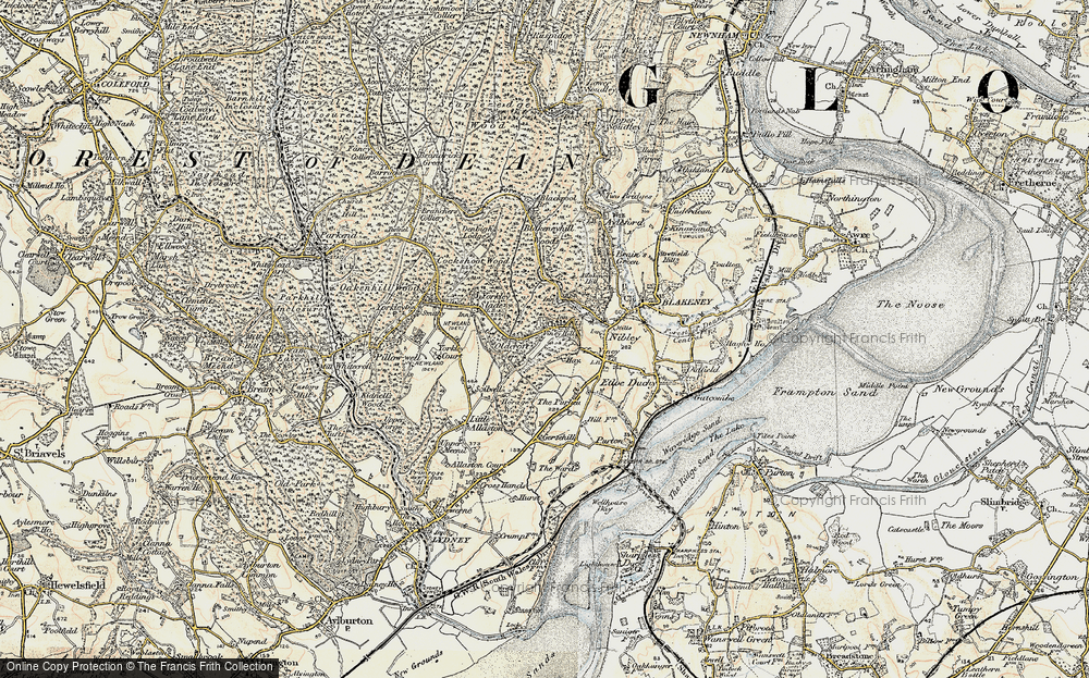 Old Map of Viney Hill, 1899-1900 in 1899-1900