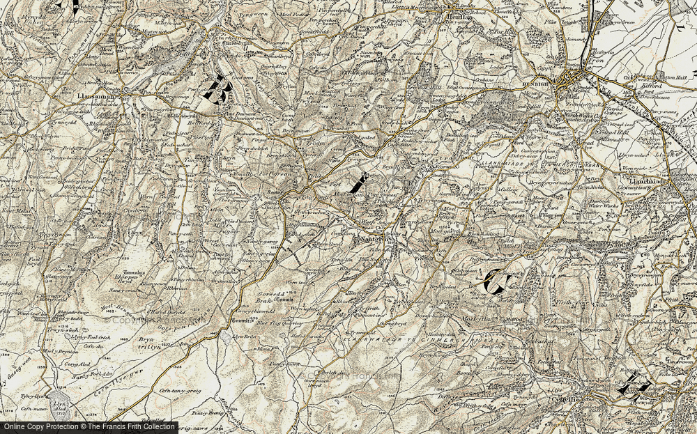 Old Map of Waen, 1902-1903 in 1902-1903