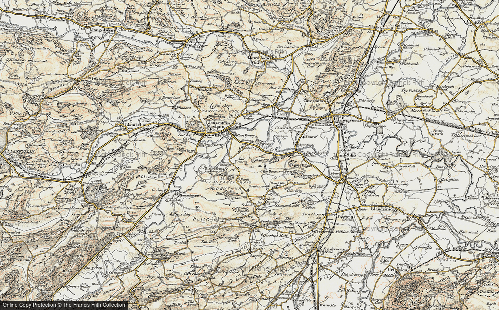 Old Map of Waen, 1902-1903 in 1902-1903