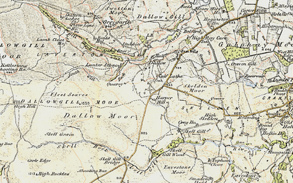 Old map of Wake Hill in 1903-1904