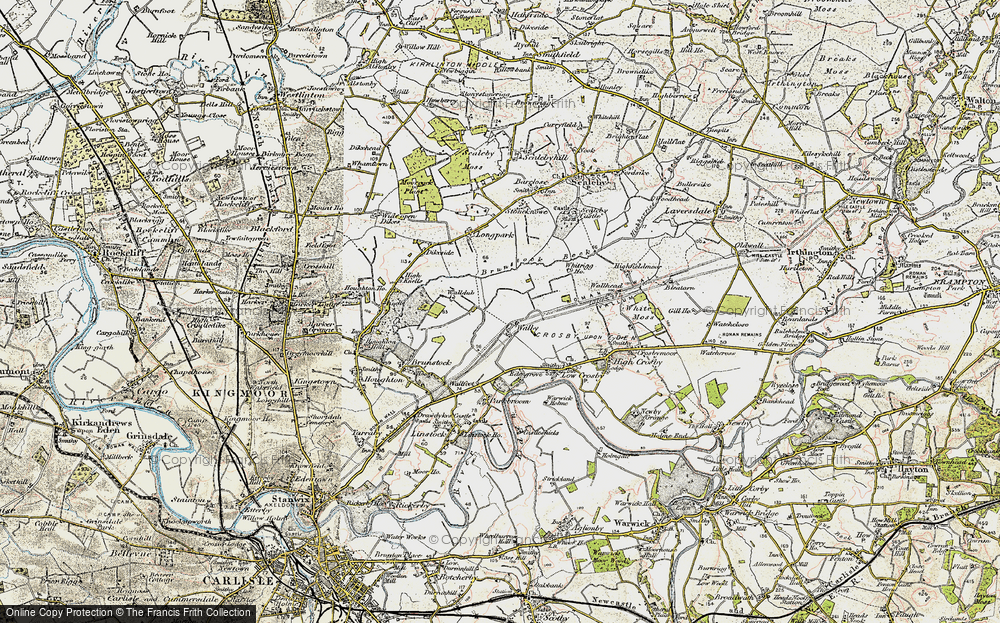 Old Map of Walby, 1901-1904 in 1901-1904