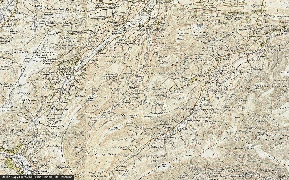 Old Map of Walden, 1903-1904 in 1903-1904