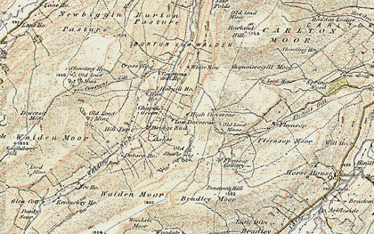 Old map of Walden in 1903-1904