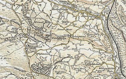 Old map of Waldershaigh in 1903