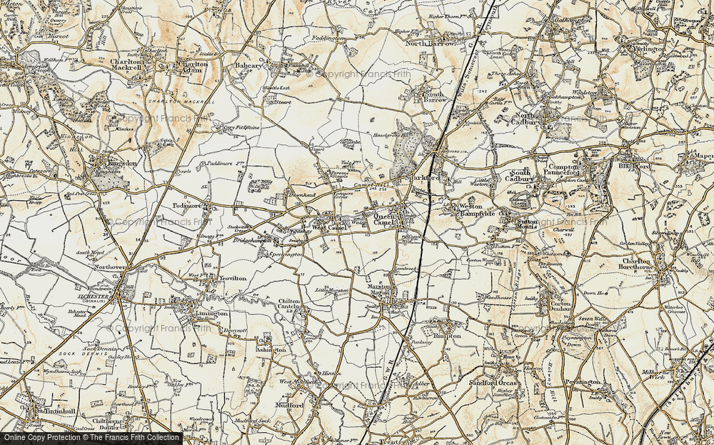 Old Map of Wales, 1899 in 1899
