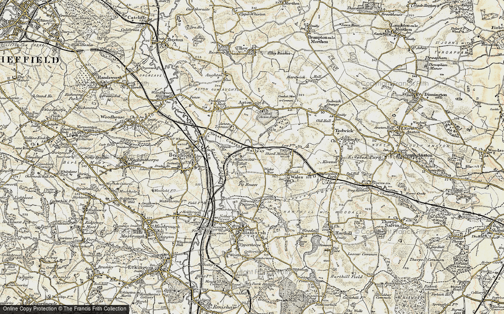 Old Map of Wales Bar, 1902-1903 in 1902-1903