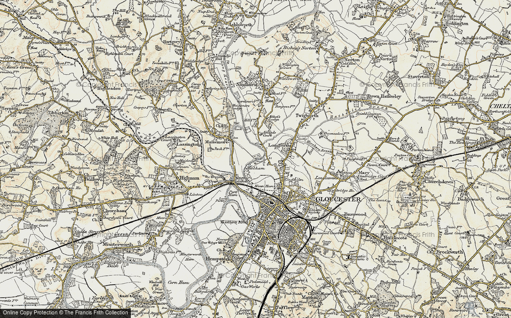 Old Map of Walham, 1898-1900 in 1898-1900