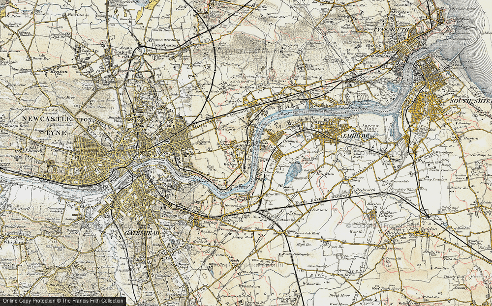 Old Map of Walker, 1901-1904 in 1901-1904