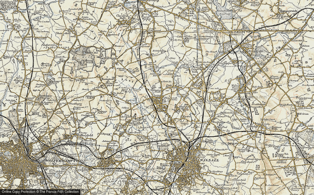 Old Map of Wallington Heath, 1902 in 1902