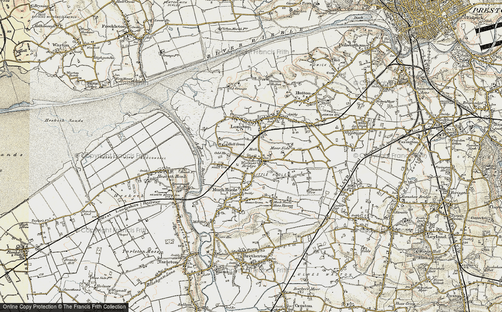 Old Map of Walmer Bridge, 1902-1903 in 1902-1903