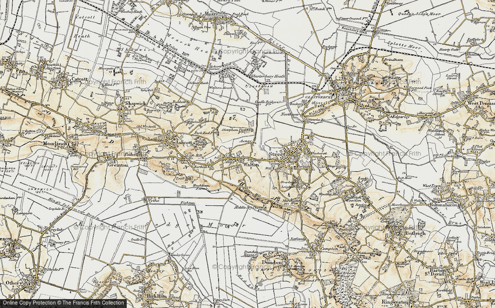 Old Map of Walton, 1898-1900 in 1898-1900