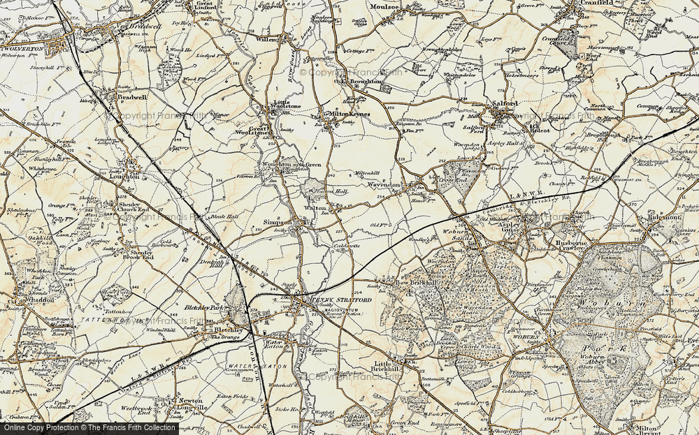 Old Map of Walton, 1898-1901 in 1898-1901