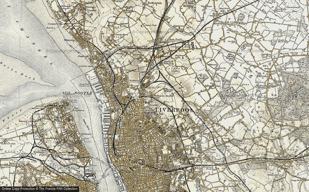 Old Map of Walton, 1902-1903 in 1902-1903
