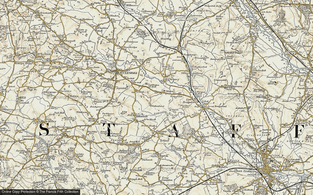 Old Map of Walton, 1902 in 1902