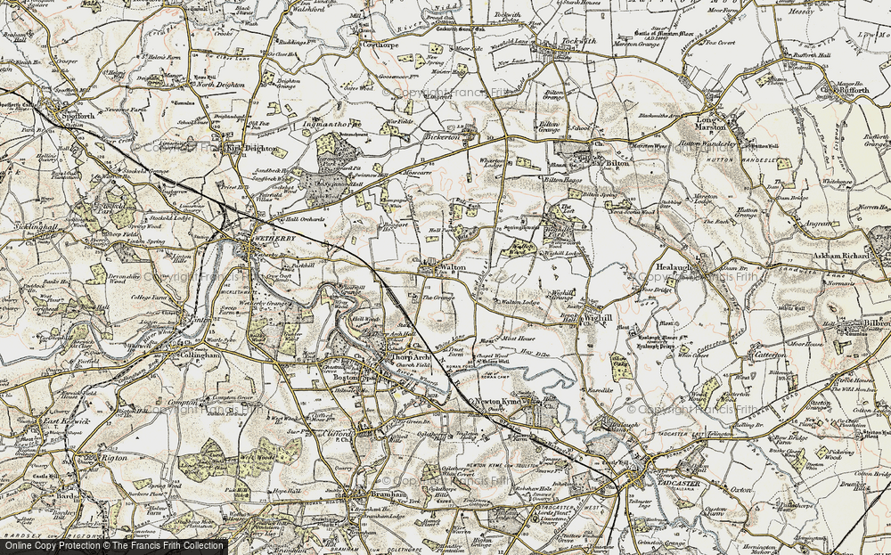 Old Map of Walton, 1903-1904 in 1903-1904