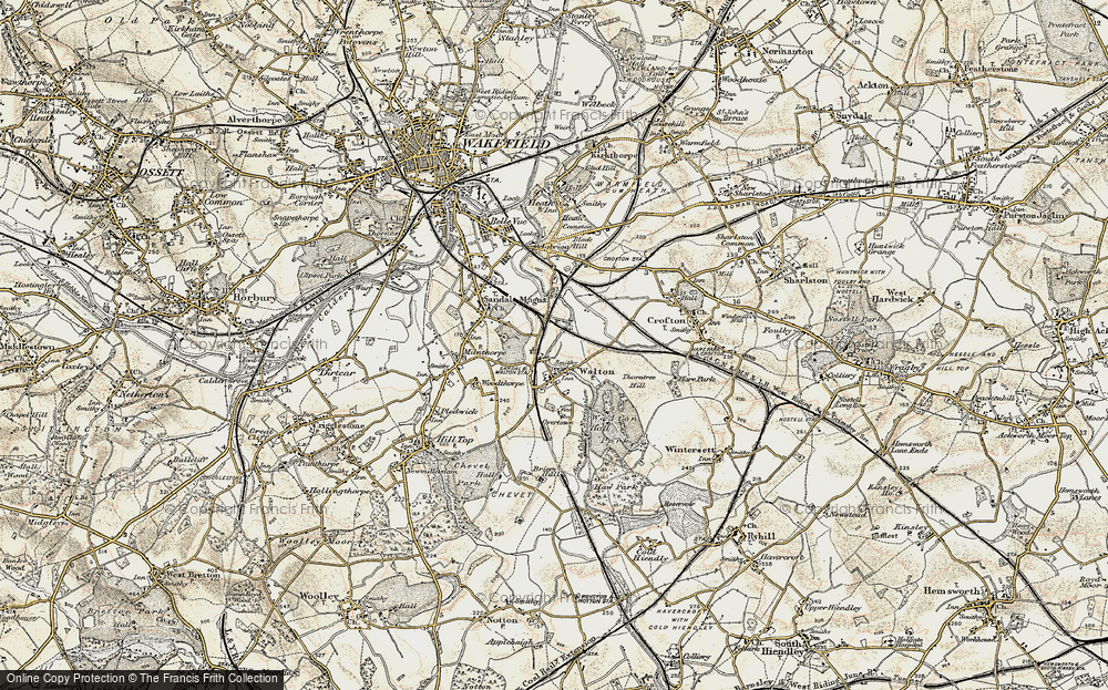 Old Map of Walton, 1903 in 1903