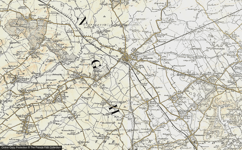 Old Map of Walton Court, 1898 in 1898