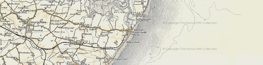 Old map of Walton-On-The-Naze in 0-1899