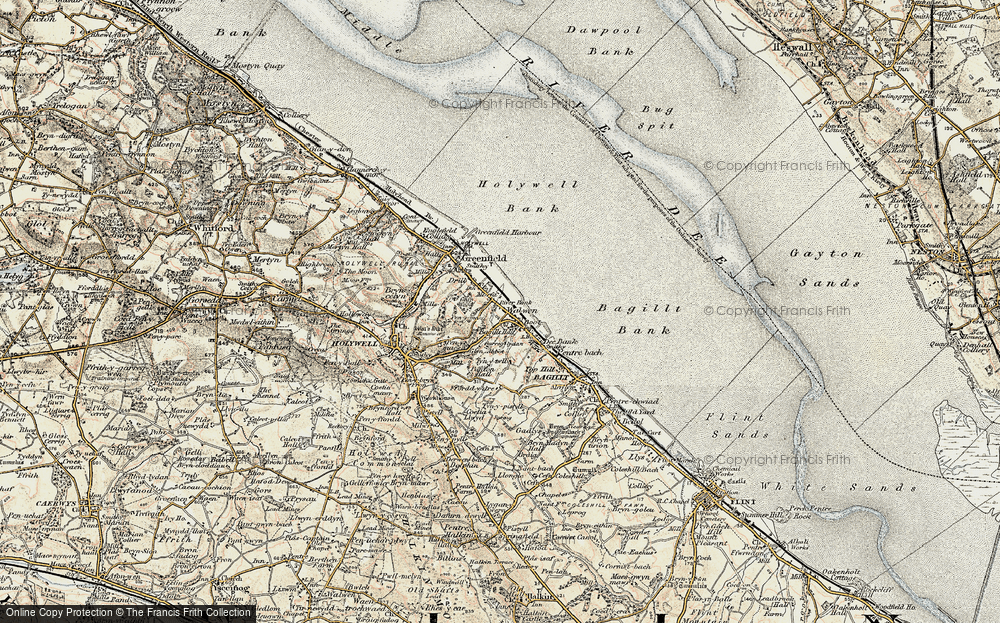 Old Map of Walwen, 1902-1903 in 1902-1903