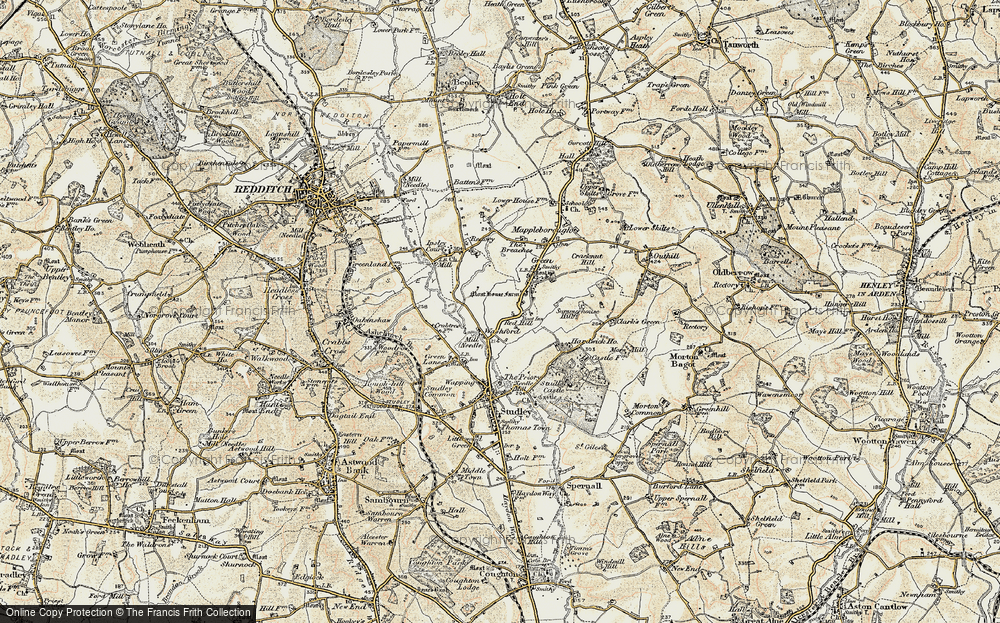 Old Map of Washford, 1899-1902 in 1899-1902