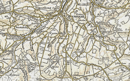 Old map of Washpit in 1903
