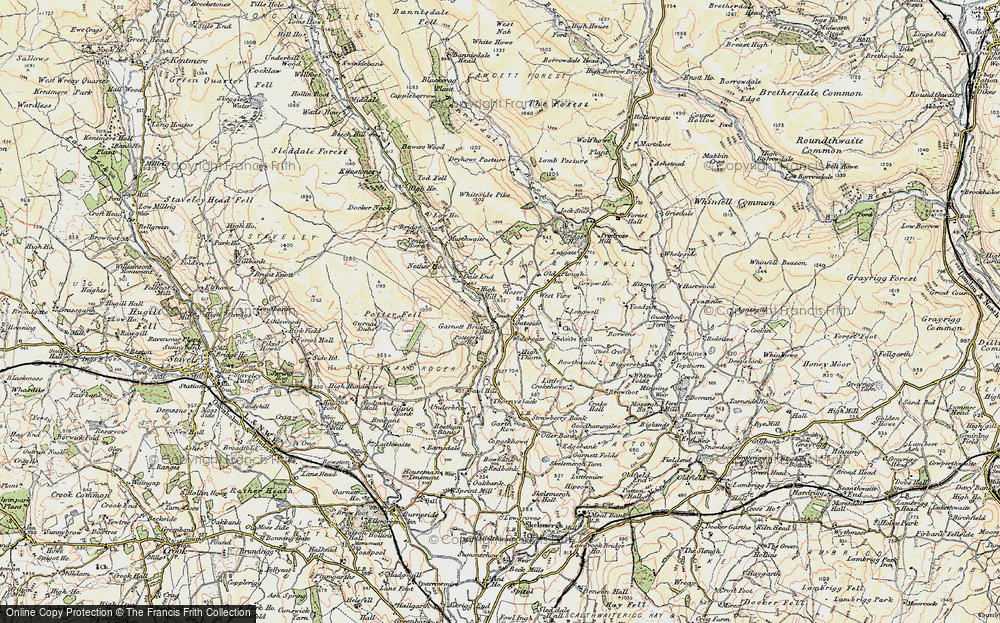 Old Map of Watchgate, 1903-1904 in 1903-1904