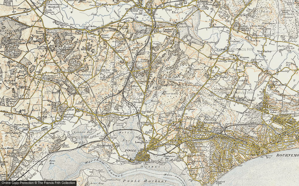 Old Map of Waterloo, 1897-1909 in 1897-1909