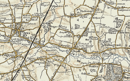 Old map of Waterloo in 1901-1902