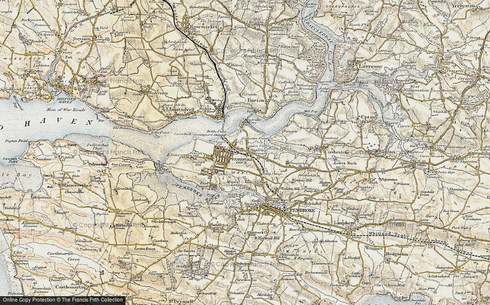 Old Map of Waterloo, 1901-1912 in 1901-1912