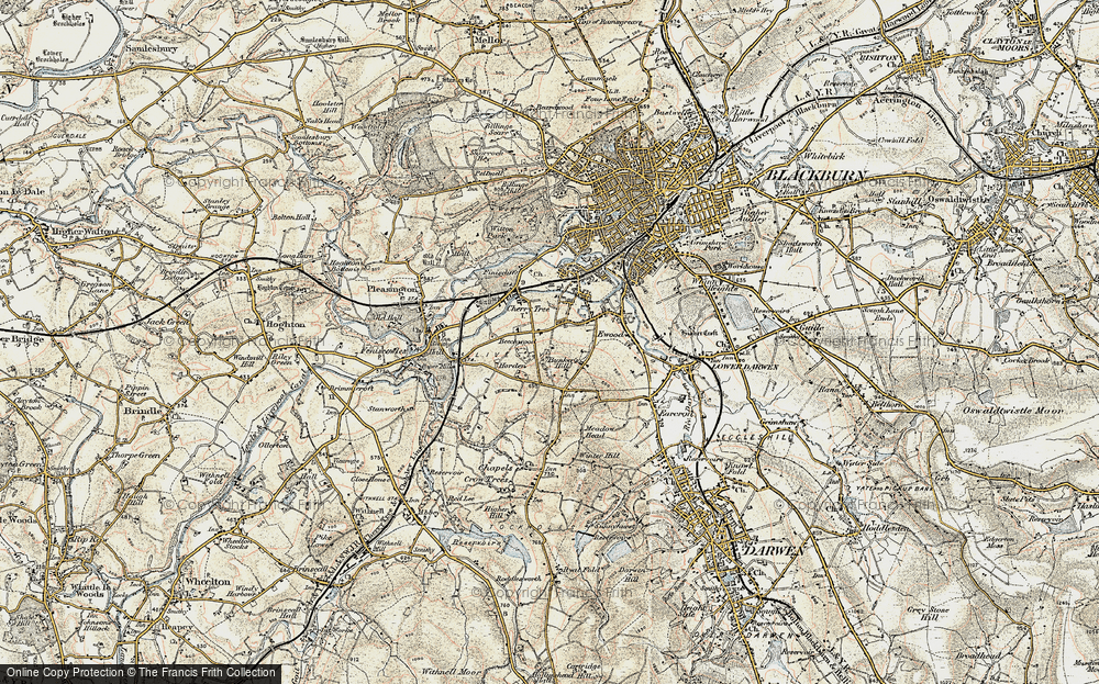 Old Map of Waterloo, 1903 in 1903