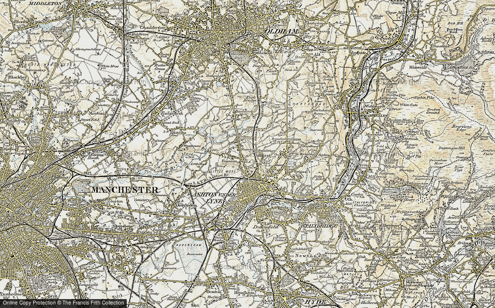 Old Map of Waterloo, 1903 in 1903
