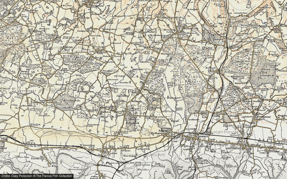 Old Map of Waterlooville, 1897-1899 in 1897-1899