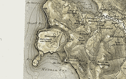 Old map of Biod Bàn in 1909-1911