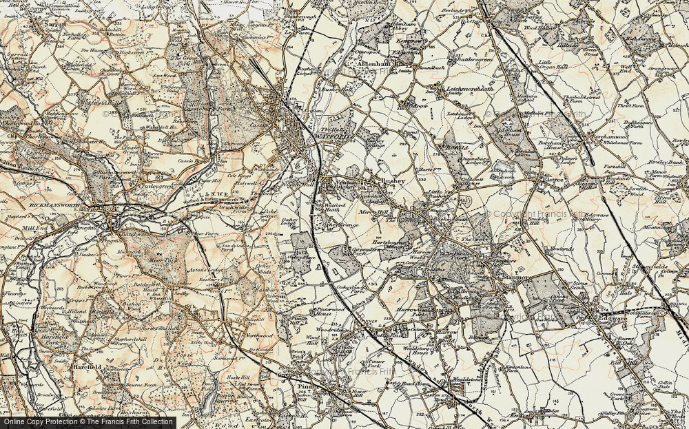 Old Maps of Watford Heath, Hertfordshire - Francis Frith