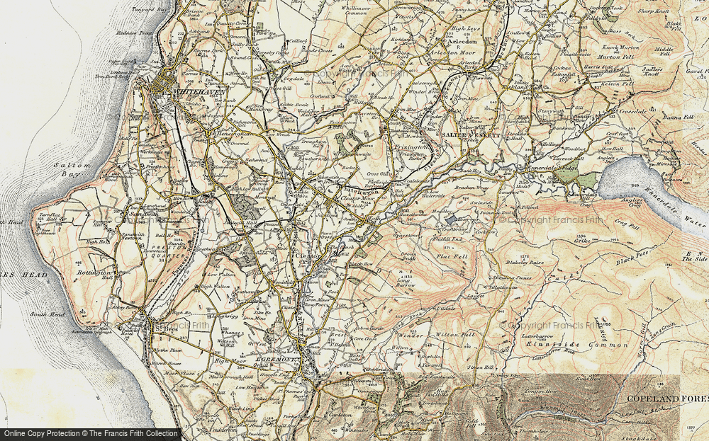 Old Map of Wath Brow, 1901-1904 in 1901-1904