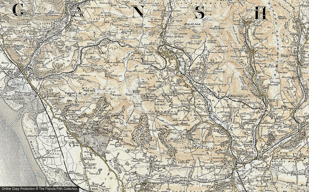 Waun y Gilfach, 1900-1901