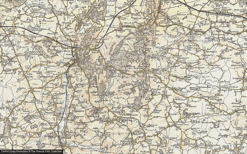 Old Map of Wayend Street, 1899-1901 in 1899-1901
