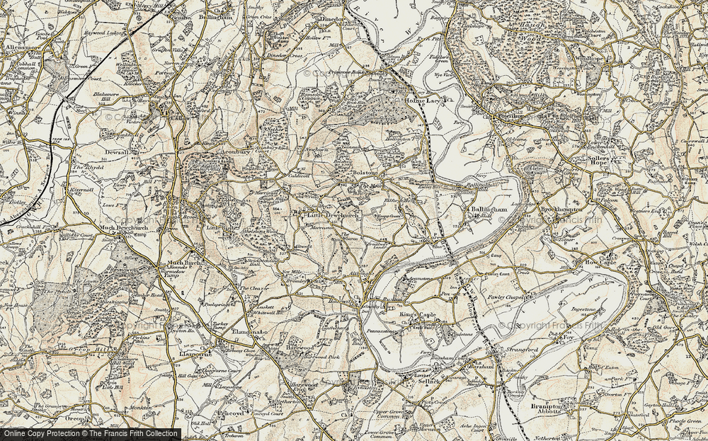 Old Map of Weaven, The, 1899-1900 in 1899-1900
