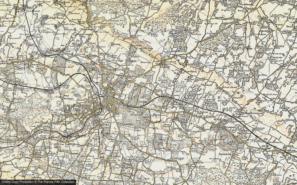 Weavering Street, 1897-1898