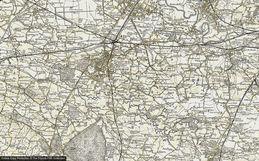 Old Map of Well Green, 1903 in 1903