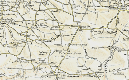 Old map of Welsford in 1900