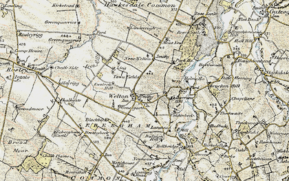Old map of Bellbridge in 1901-1904