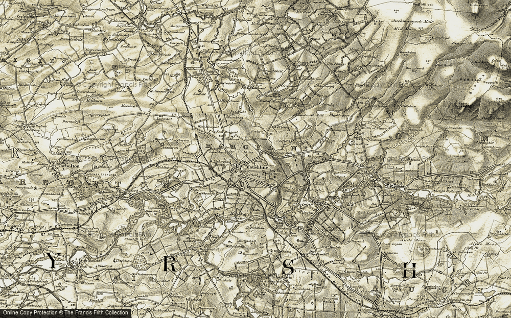 Old Map of Welton, 1905 in 1905