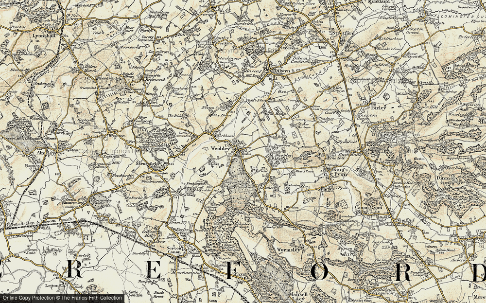 Weobley, 1900-1901