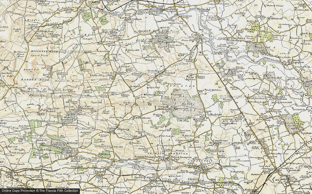 Old Map of West Appleton, 1903-1904 in 1903-1904