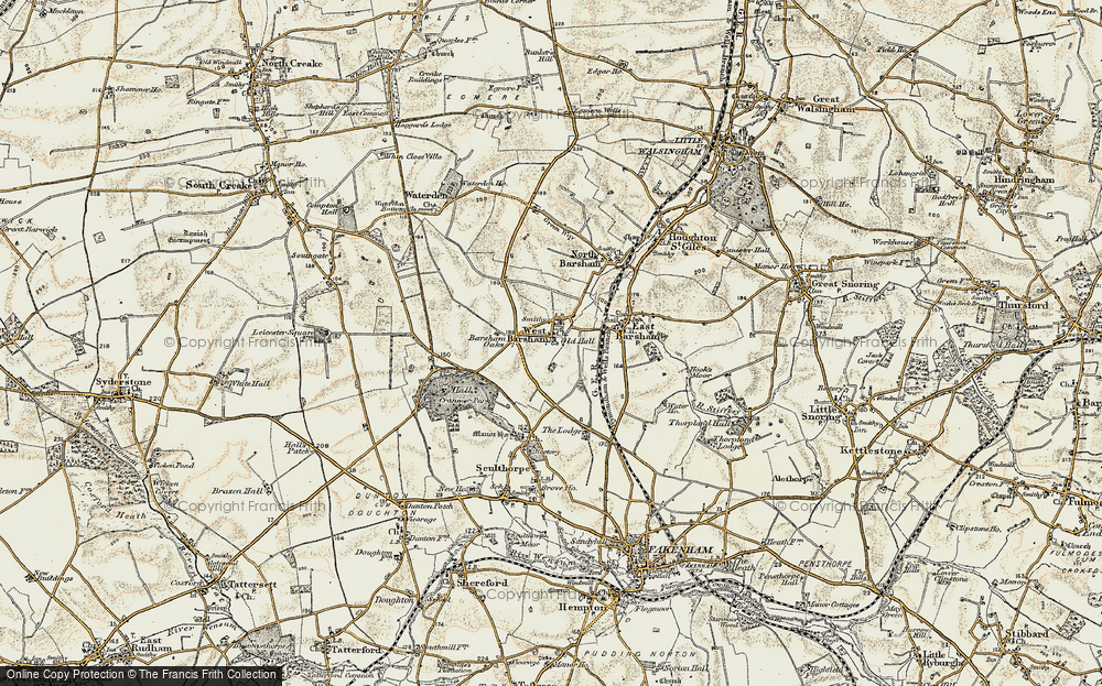 West Barsham, 1901-1902