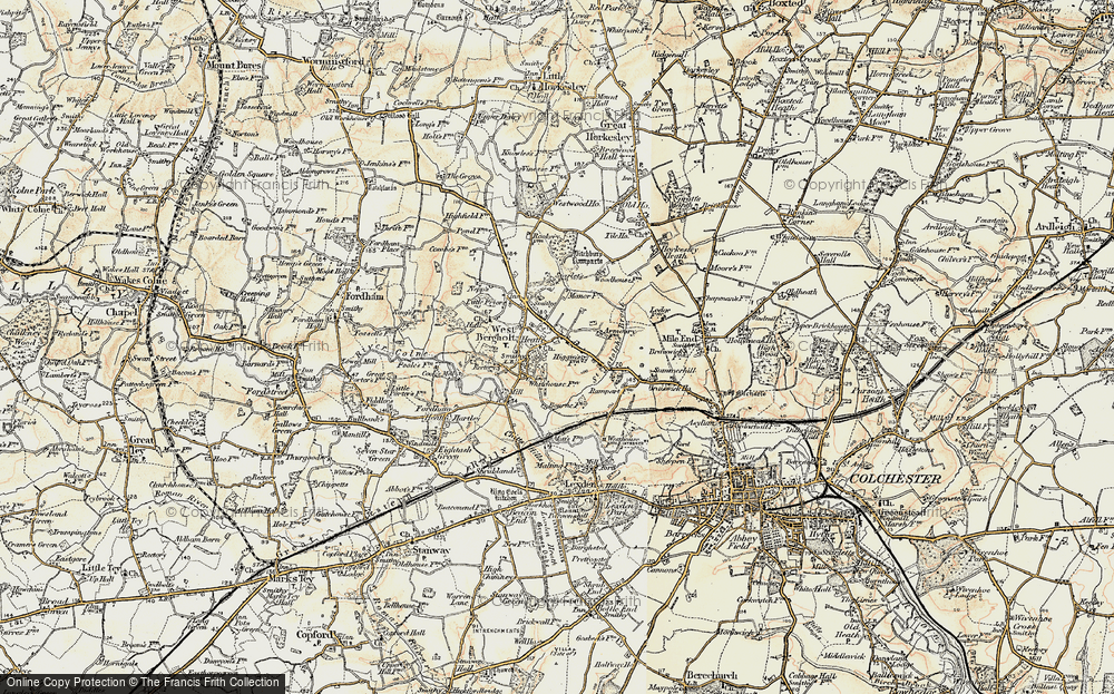 West Bergholt, 1898-1899