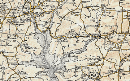 Old map of West Charleton in 1899