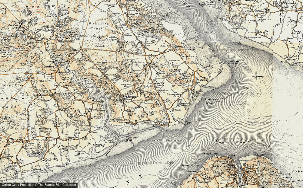 Old Map of West Common, 1897-1909 in 1897-1909