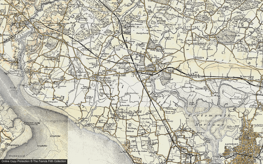 Old Map of West End, 1897-1899 in 1897-1899